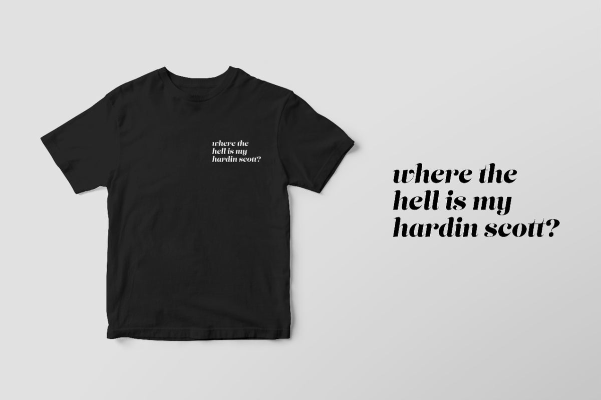 T shirt 2024 hardin scott